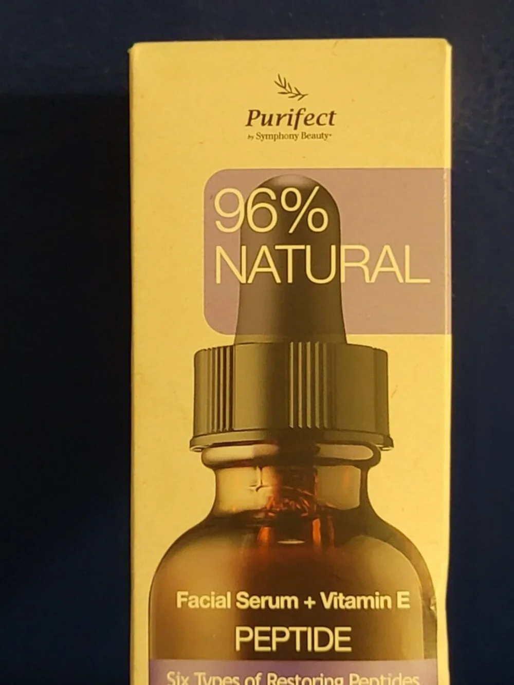 Purifect Fortifying Facial Serum - NEW 30ml Peptides Refines 96% Natural